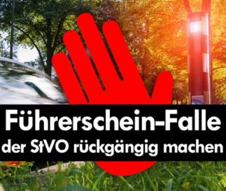 Petition Führerschein-Falle
