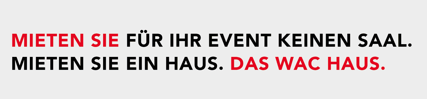dasWAC Stuttgart Restaurant Event Location Events