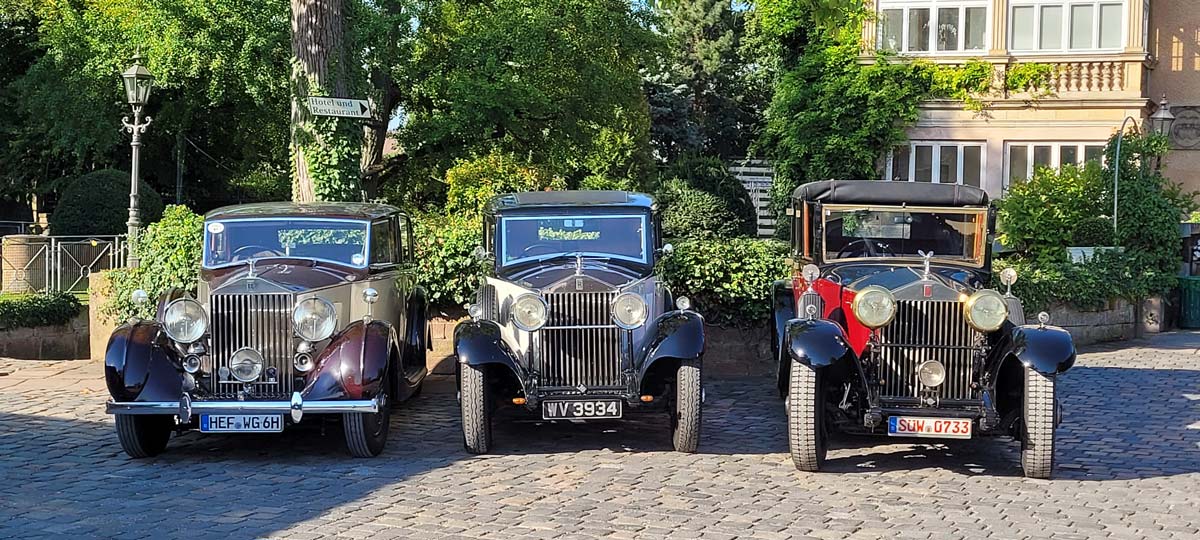 Rolls-Royce Vintage 2023: Eine Zeitreise in die 30er Jahre in der Pfalz
