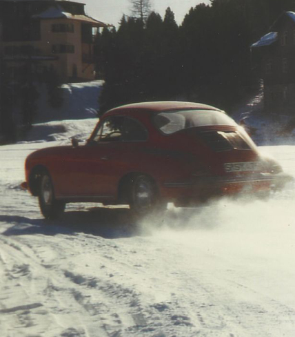 Porsche Schneegestöber: damals auf der Turracher Höhe