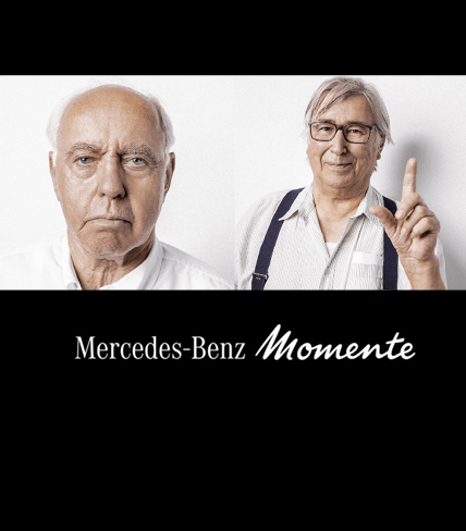 Zwei Männer, drei Buchstaben. Eine Begegnung mit zwei Legenden der Automobil- und Rennsportgeschichte. AMG