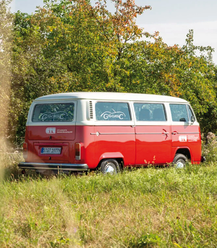 Keiner transportiert Gefühle so schön wie der Bulli